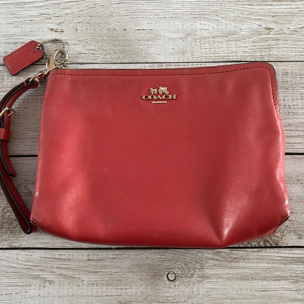 Coach Pink Wristlet